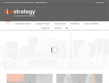 Tablet Screenshot of hirestrategy.com
